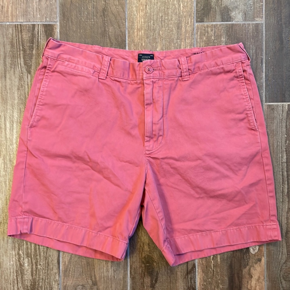 J.Crew 7” Stanton Shorts Size 34